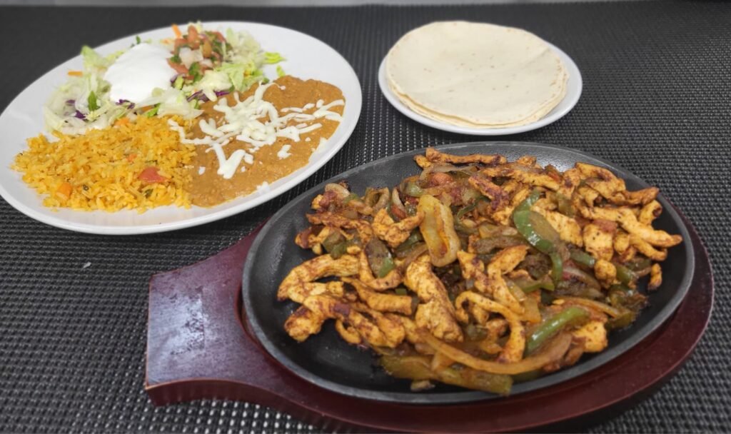 Chicken Fajitas every Monday special